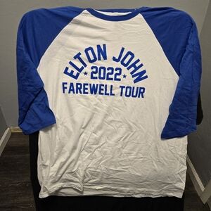 Elton John Farewell Tour Concert T Shirt